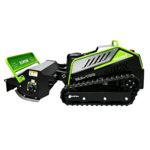 Remote Controlled Lawn Mower Left Side View
